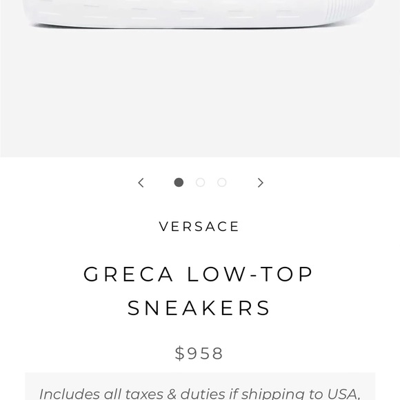 Authentic Versace sneakers - Picture 6 of 6